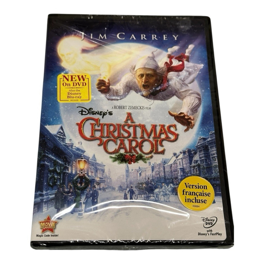 Disney's A Christmas Carol DVD (2010) Jim Carrey